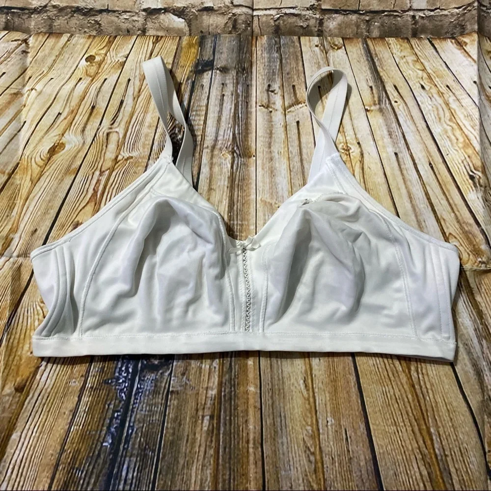 Bali White Classic Double Support Wirefree Bra Style DF0044